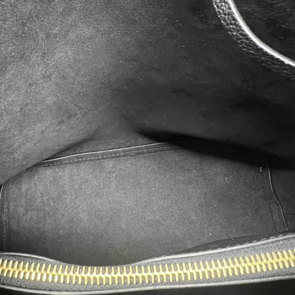 100% Authentic Louis Vuitton NeoNoe Black Leather Satchel - Picture 11 of 16